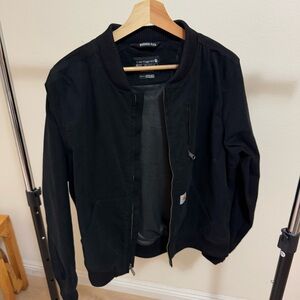 Carhartt Dark Jacket with Logo Patch